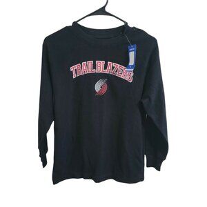 Portland Trailblazers Thermal T-Shirt Mens Sz Medium NBA Basketball Long Sleeve